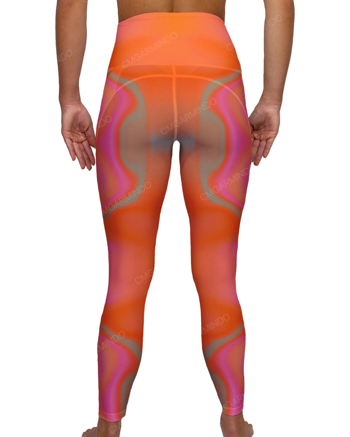 High Rise 7/8 Length Multipanel Leggings