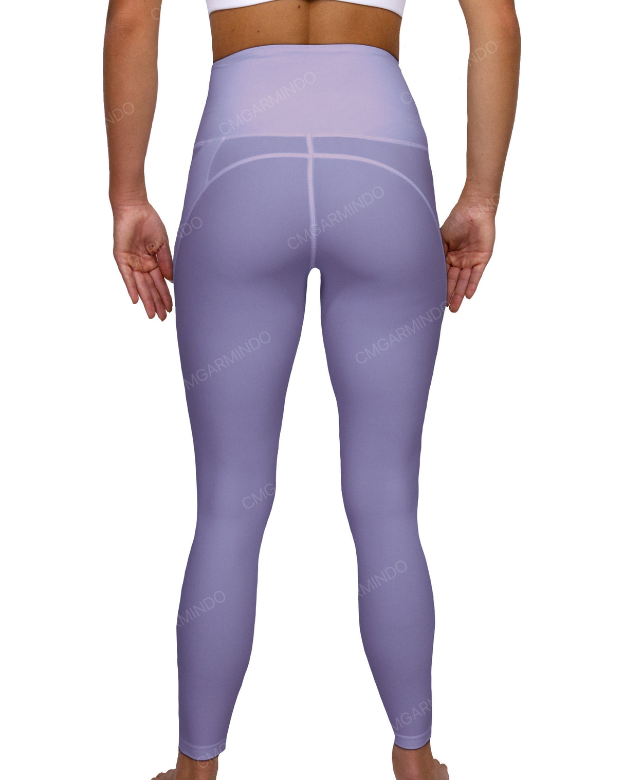 High Rise 7/8 Length Multipanel Leggings