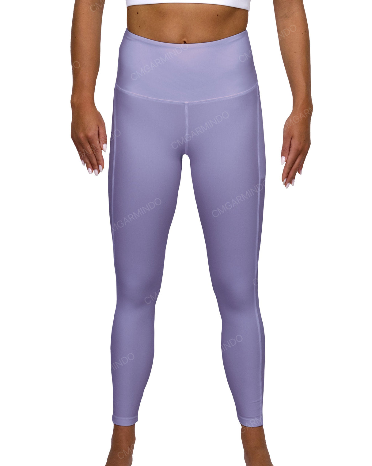 High Rise 7/8 Length Multipanel Leggings