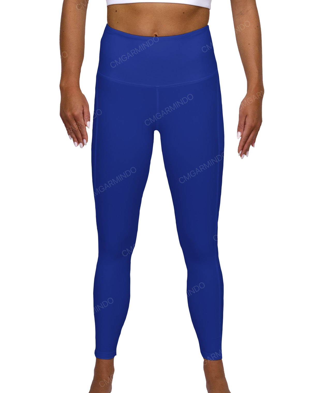 High Rise 7/8 Length Multipanel Leggings
