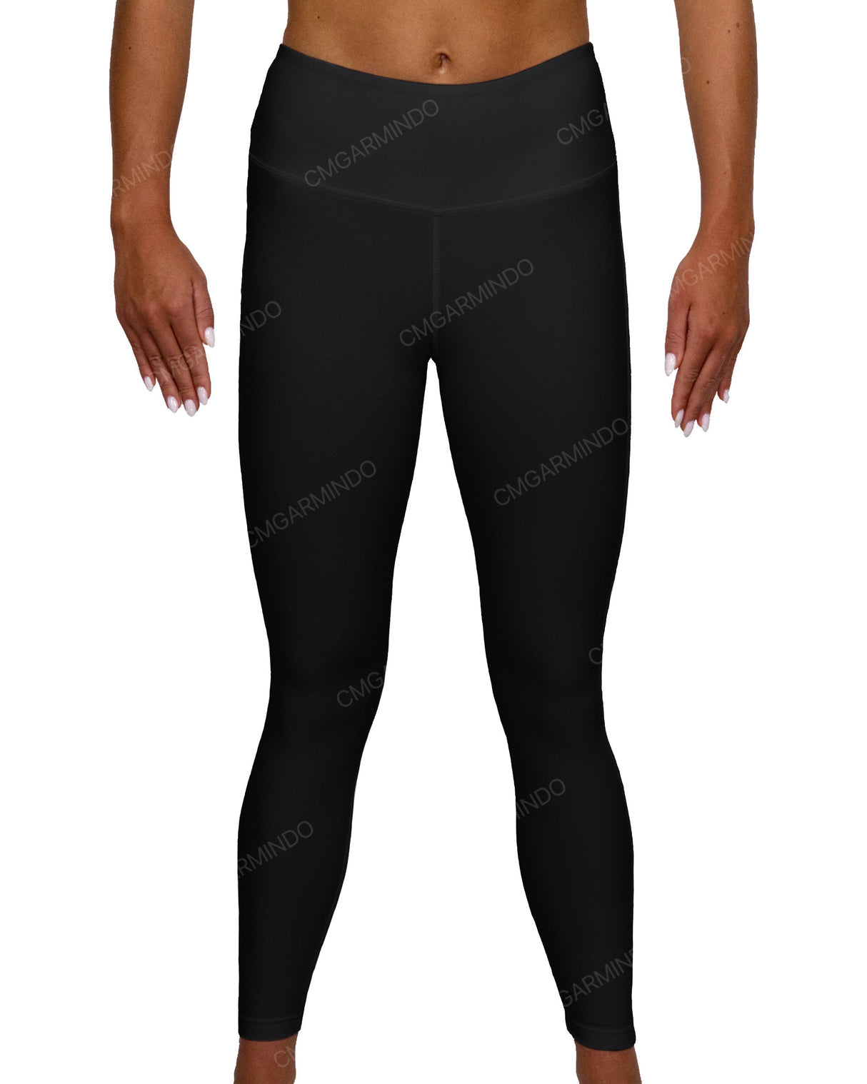 Mid Rise 7/8 Length Back Mesh Leggings