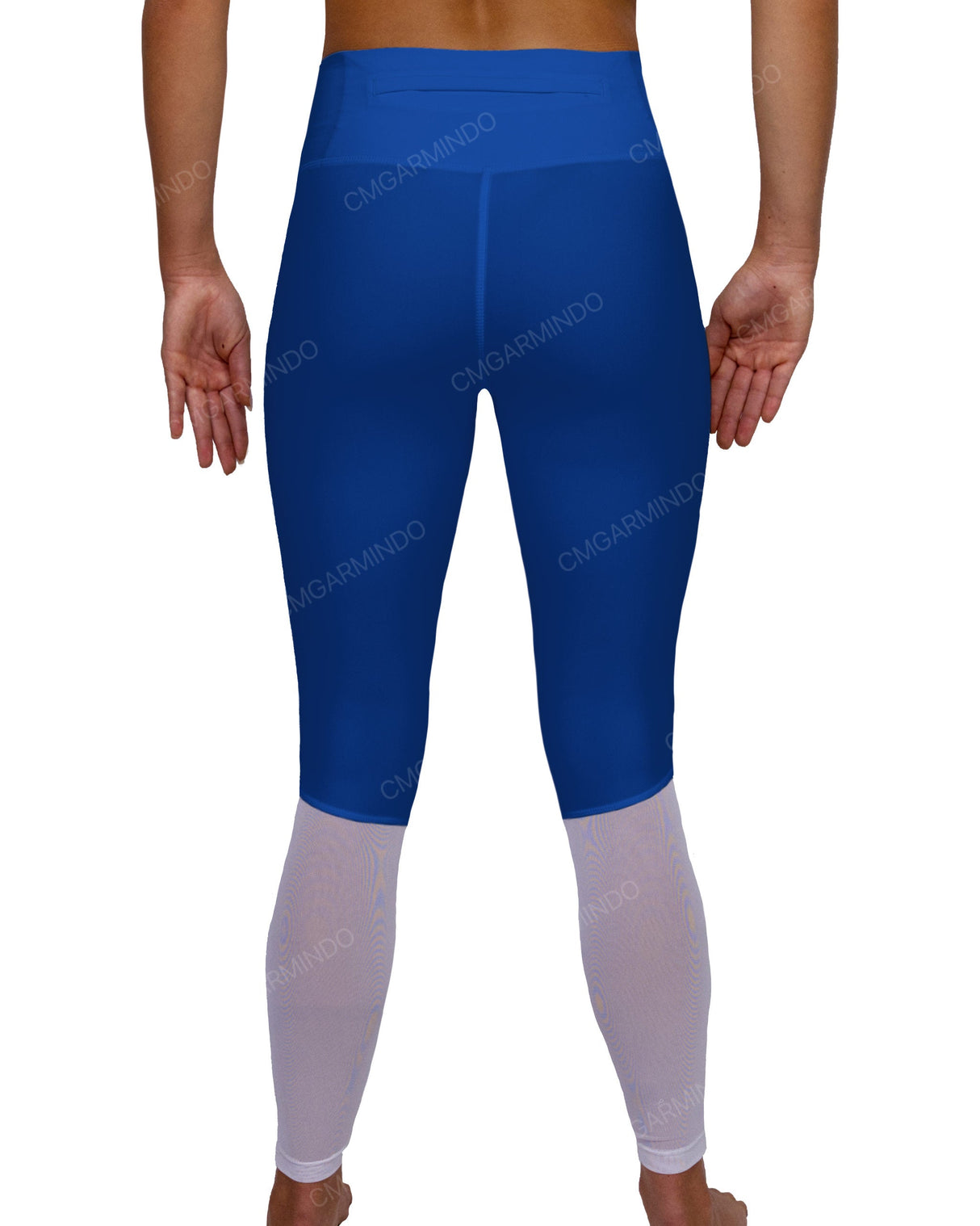 Mid Rise 7/8 Length Back Mesh Leggings