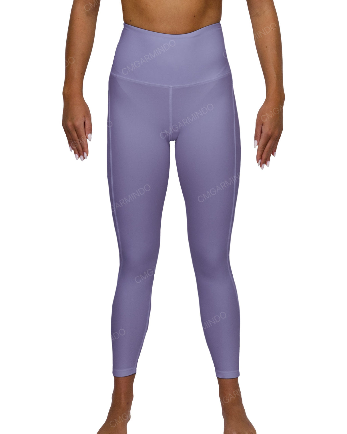 High Rise 7/8 Length Back Mesh Leggings