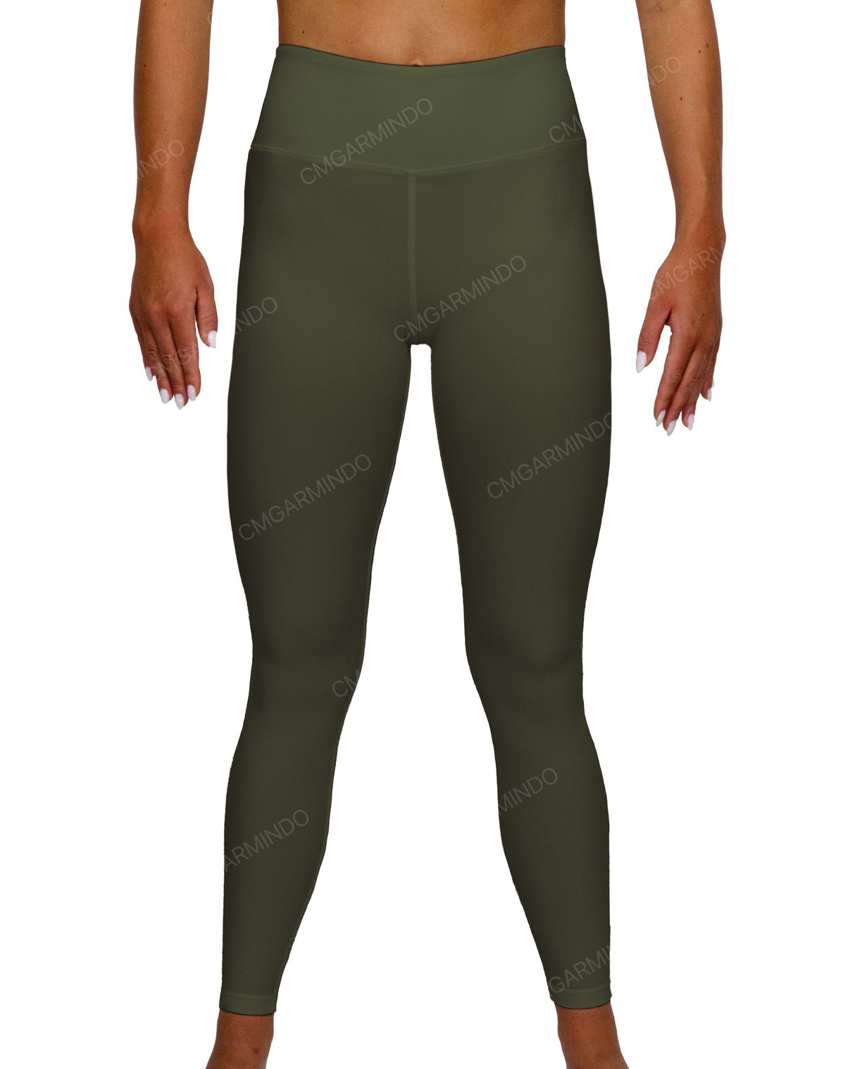 Mid Rise Full Length Leggings