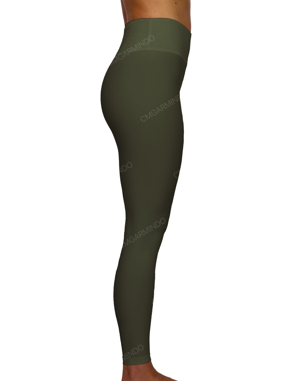 Mid Rise Full Length Leggings