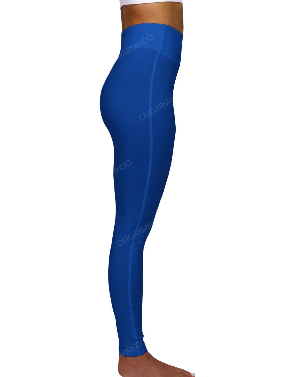 High Rise Deep V-Back Full Length Leggings