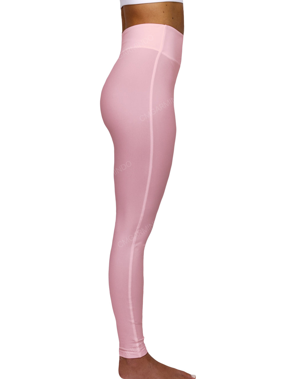 High Rise Deep V-Back Full Length Leggings