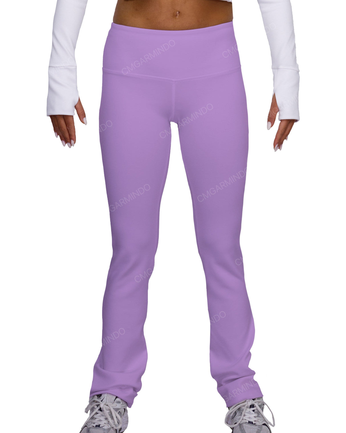 Mid Rise Wide Leg Leggings