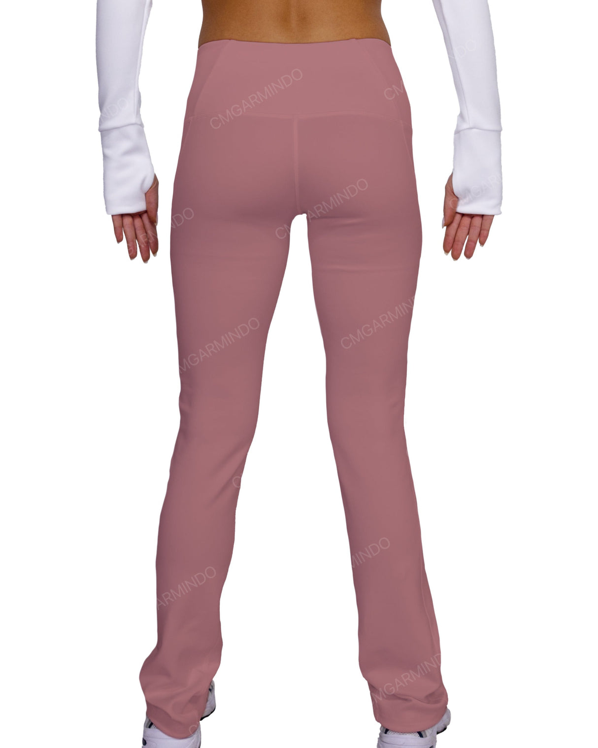 Mid Rise Wide Leg Leggings
