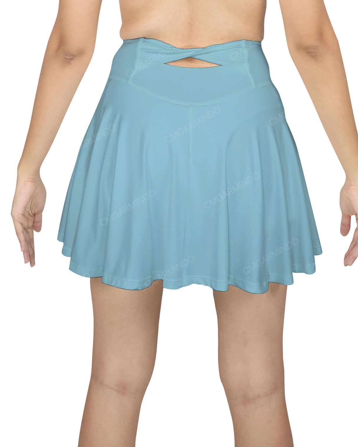 Mini Back Twist Skirt