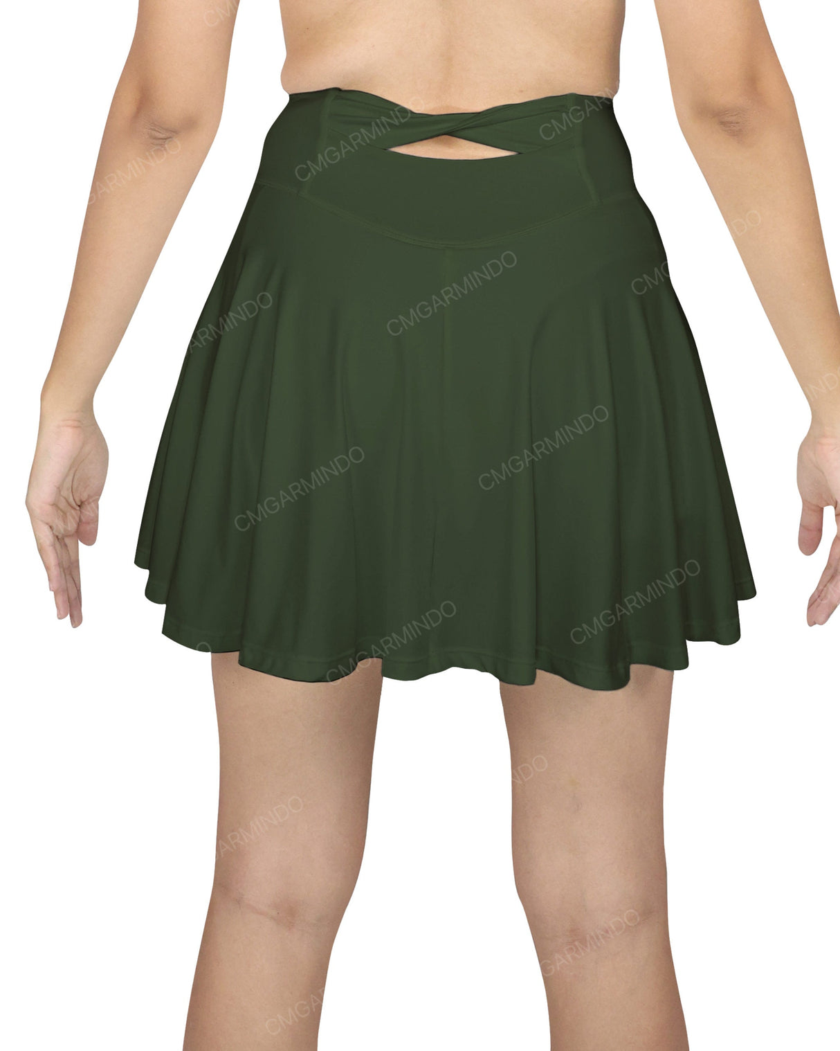 Mini Back Twist Skirt