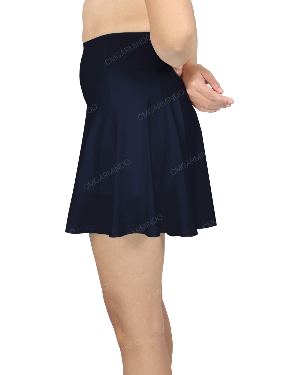 Mini Back Twist Skirt