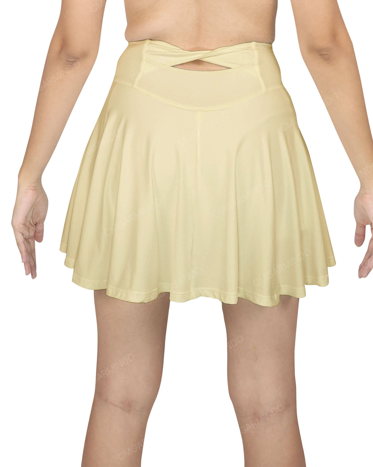 Mini Back Twist Skirt