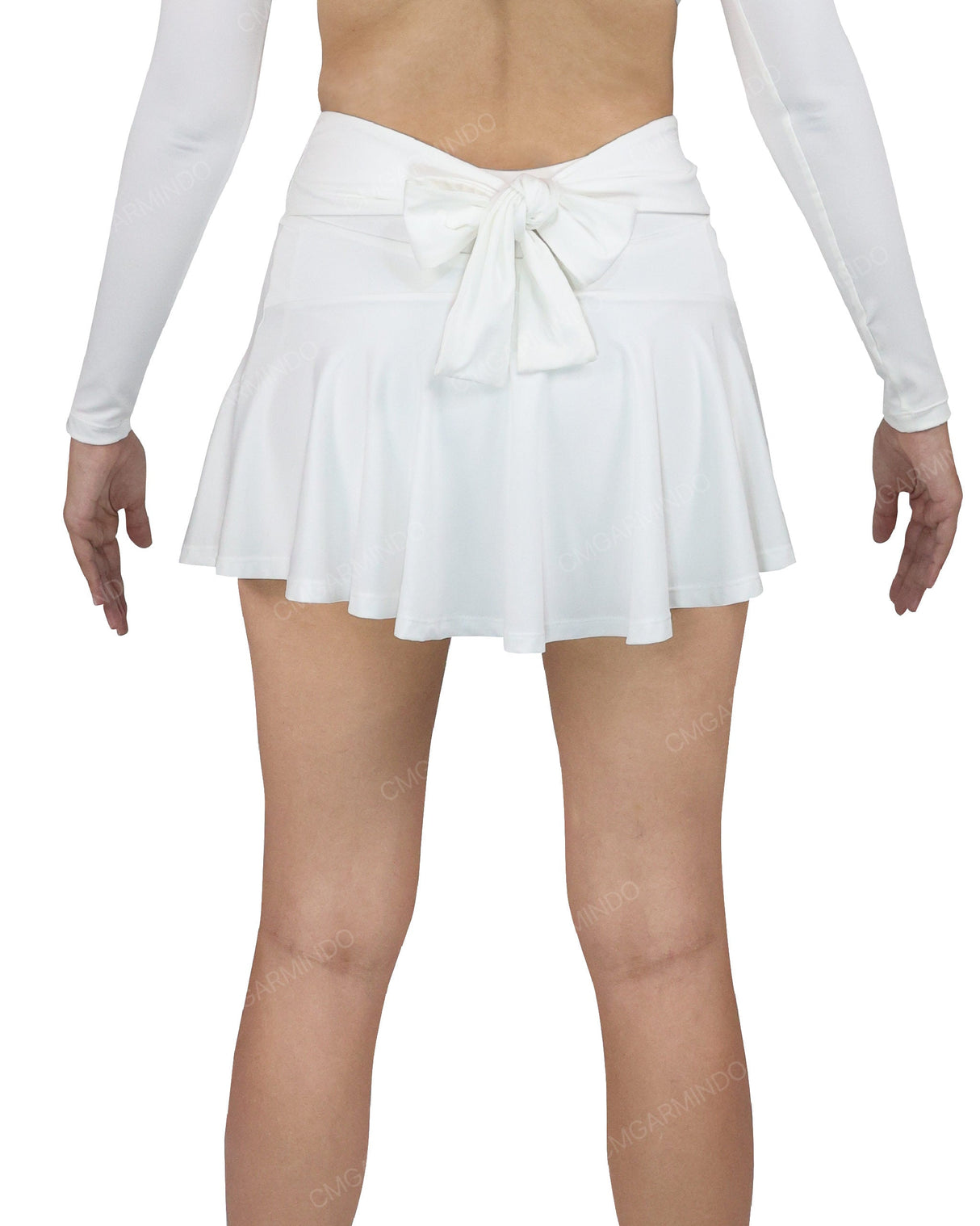 Mini Back Bow Skirt