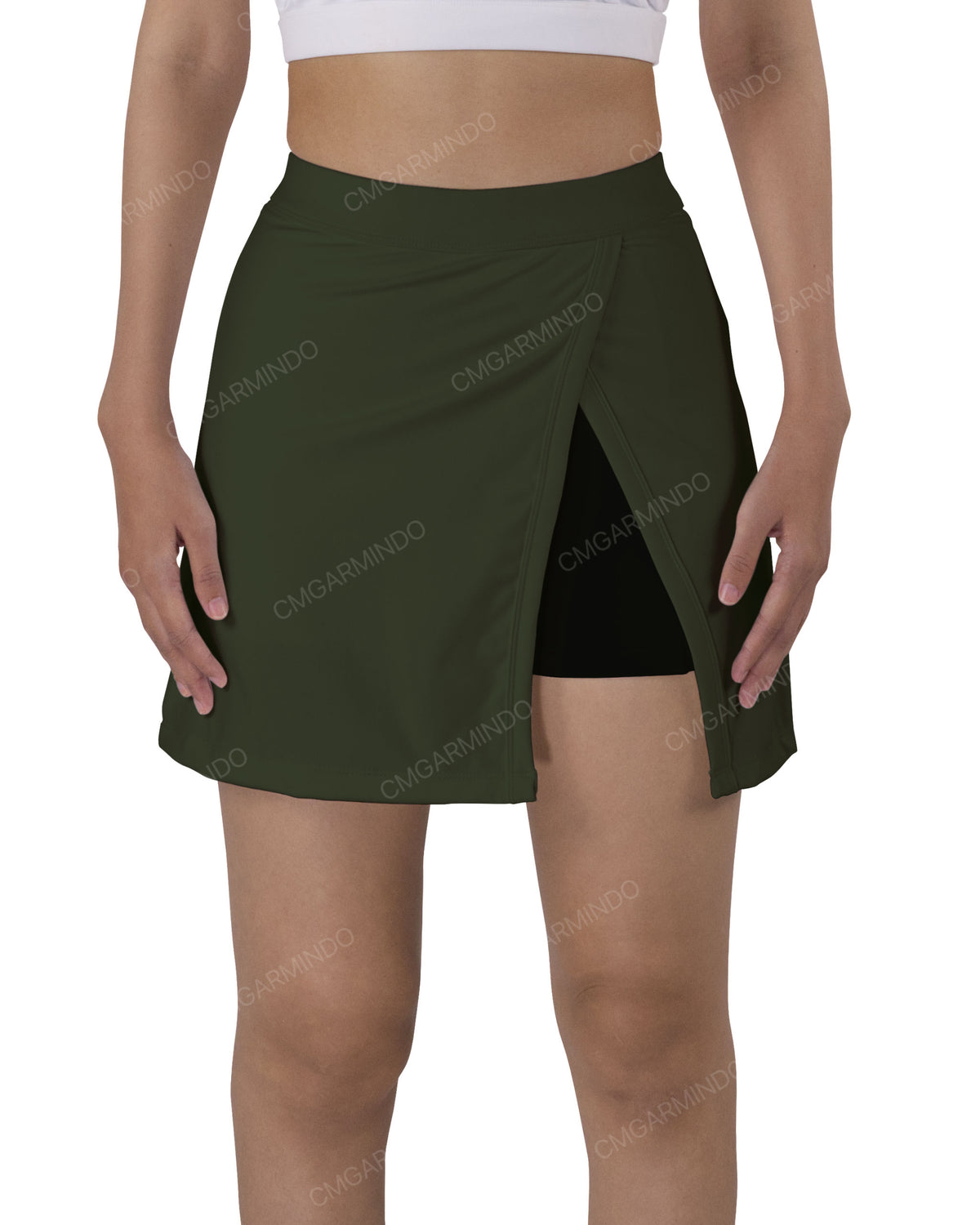 Side Slit Skort