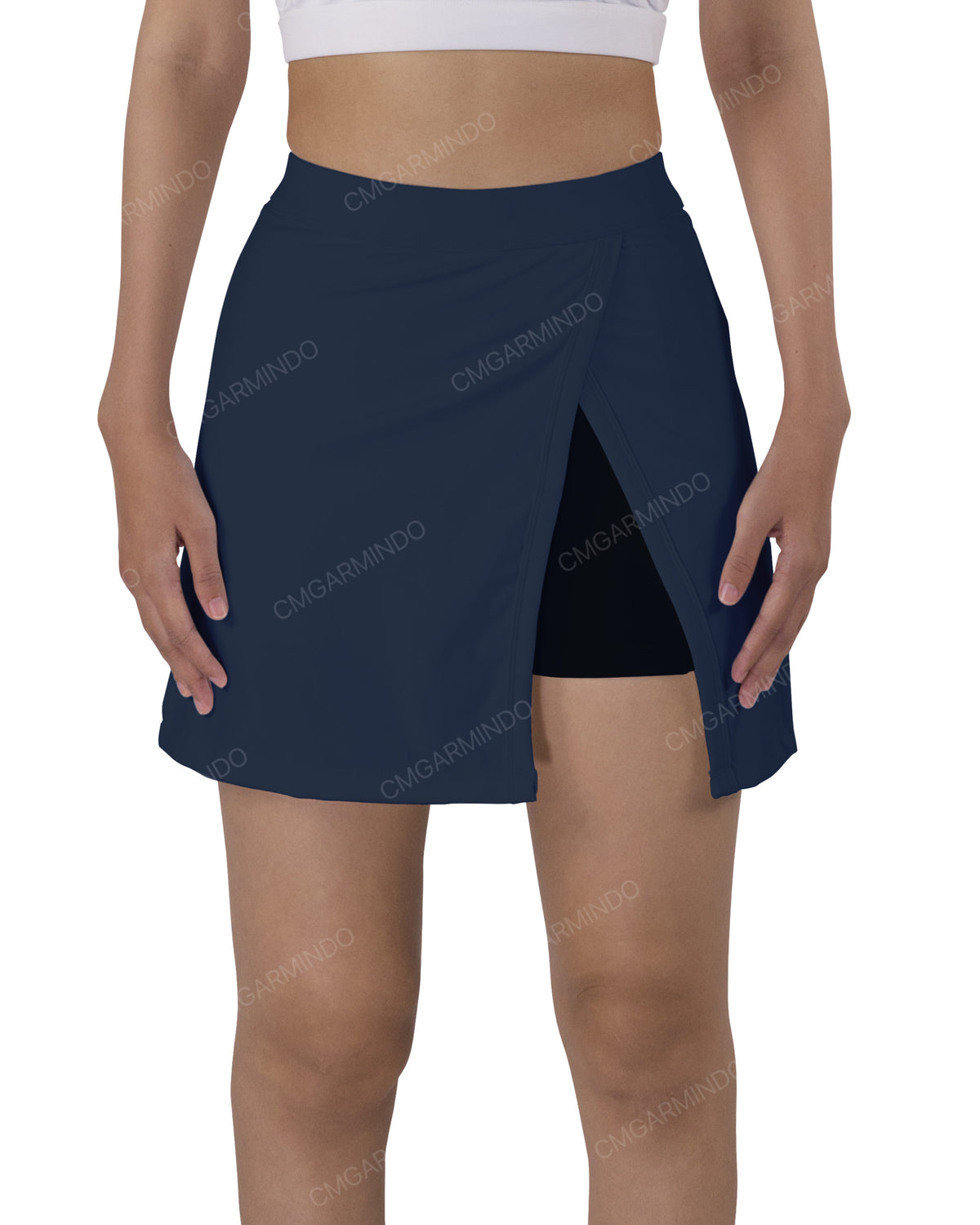 Side Slit Skort