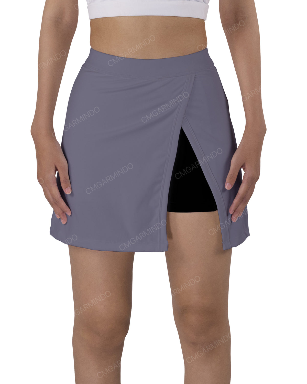 Side Slit Skort