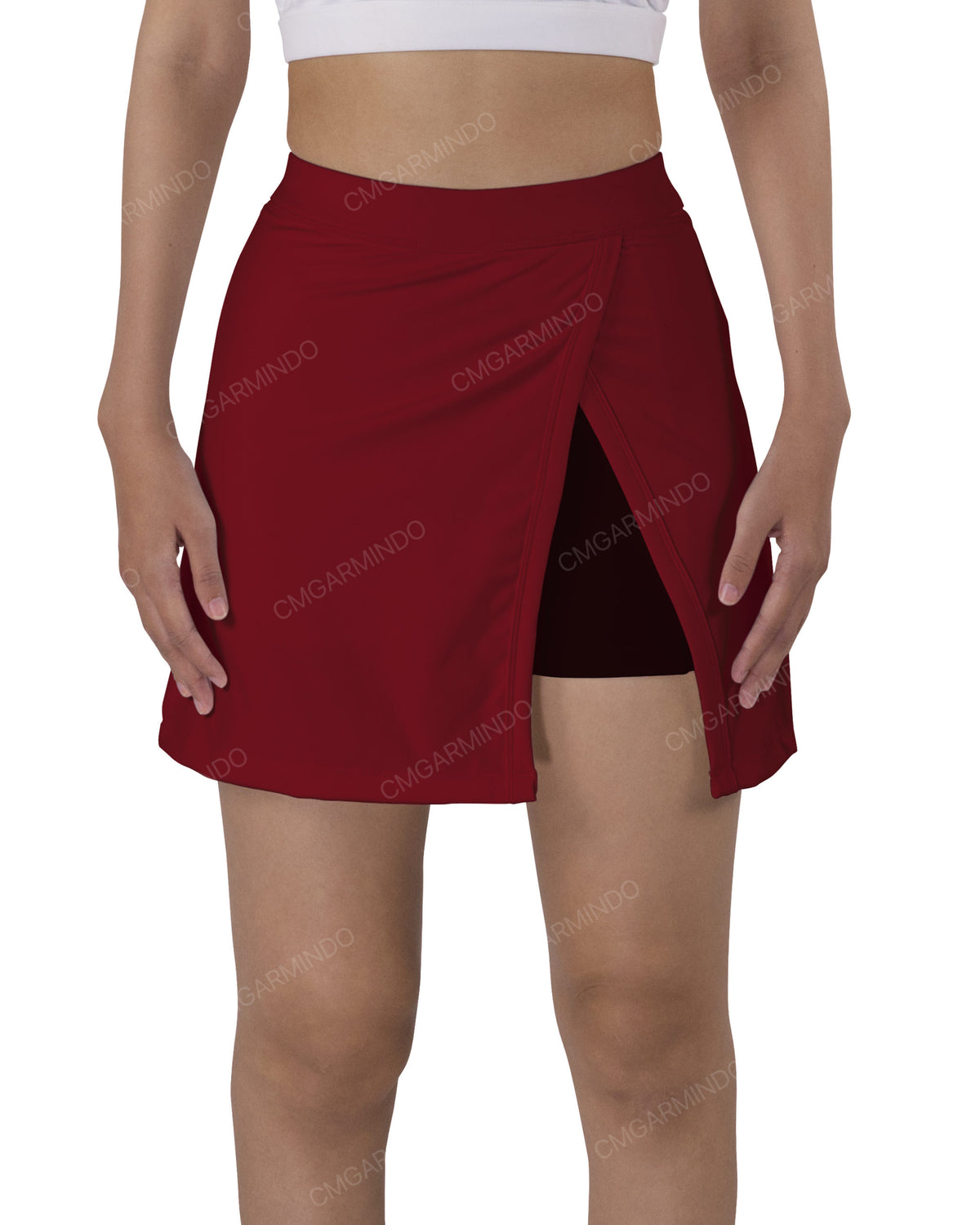 Side Slit Skort