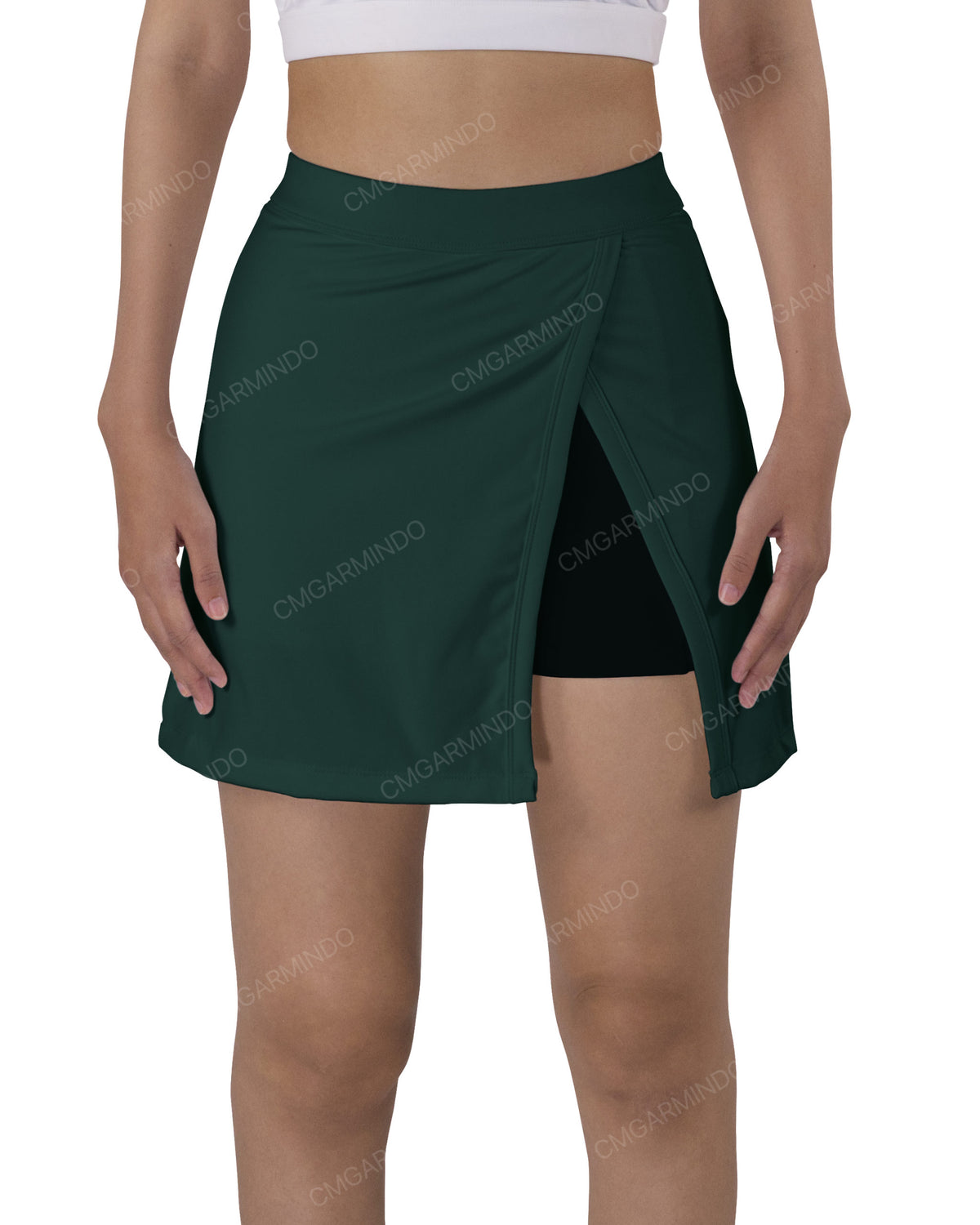Side Slit Skort