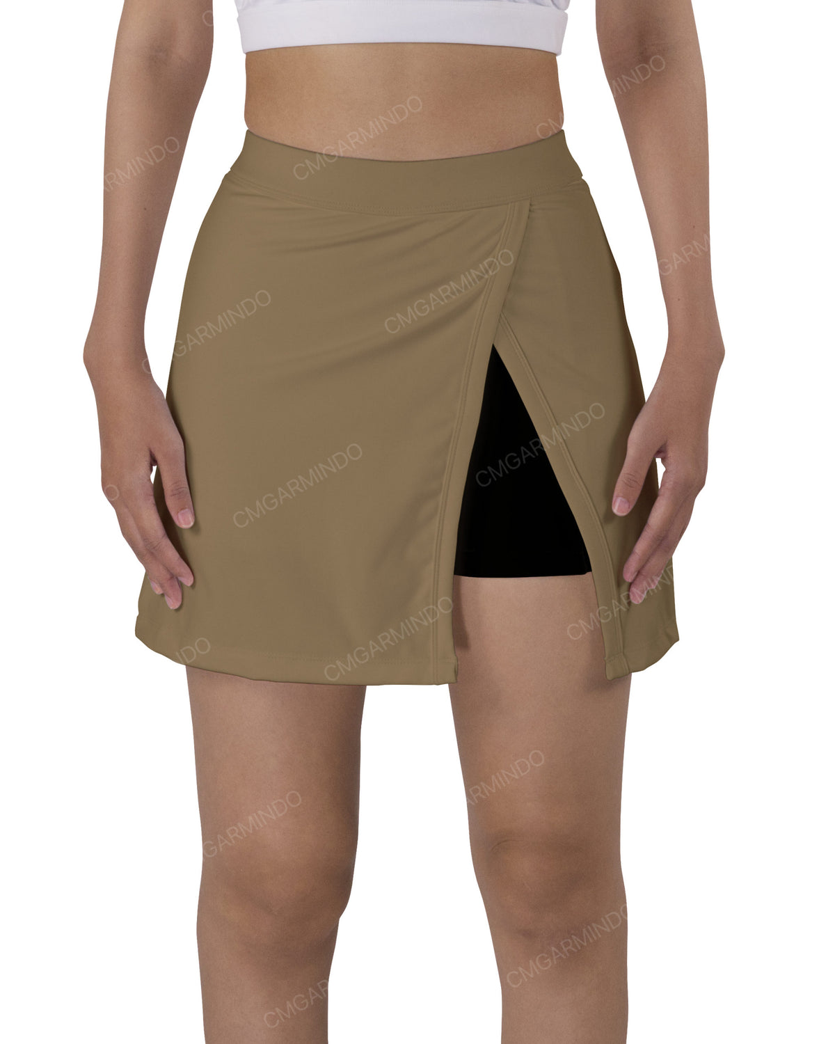 Side Slit Skort