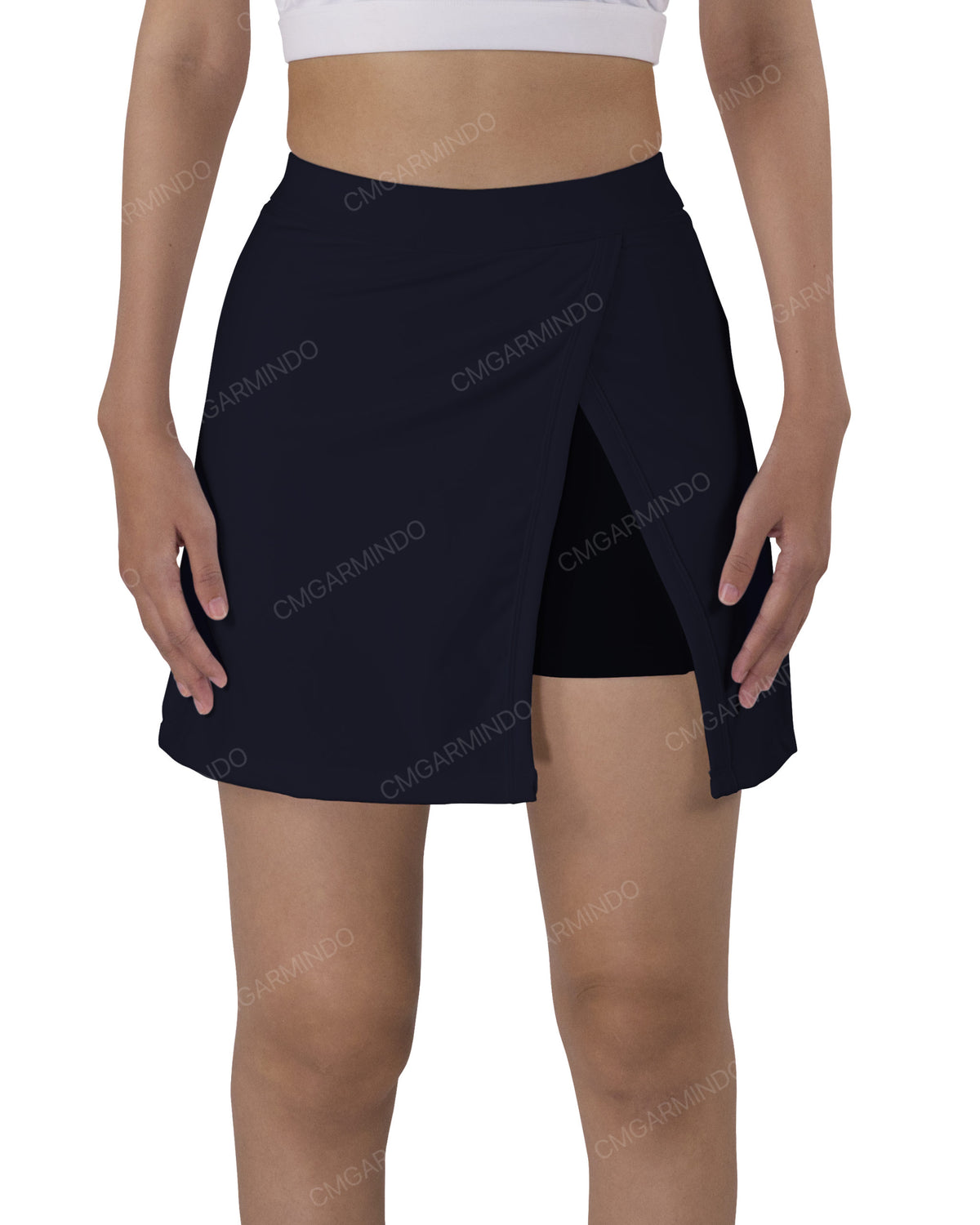 Side Slit Skort