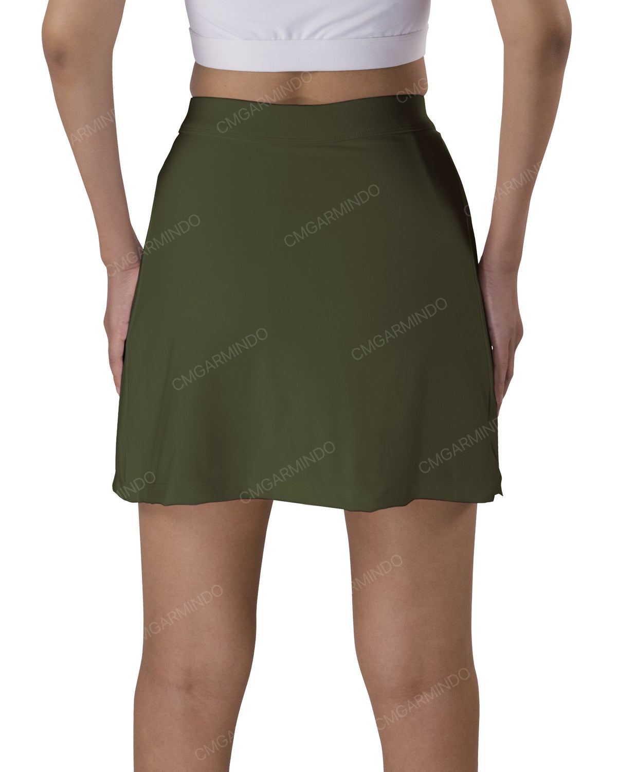 Side Slit Skort