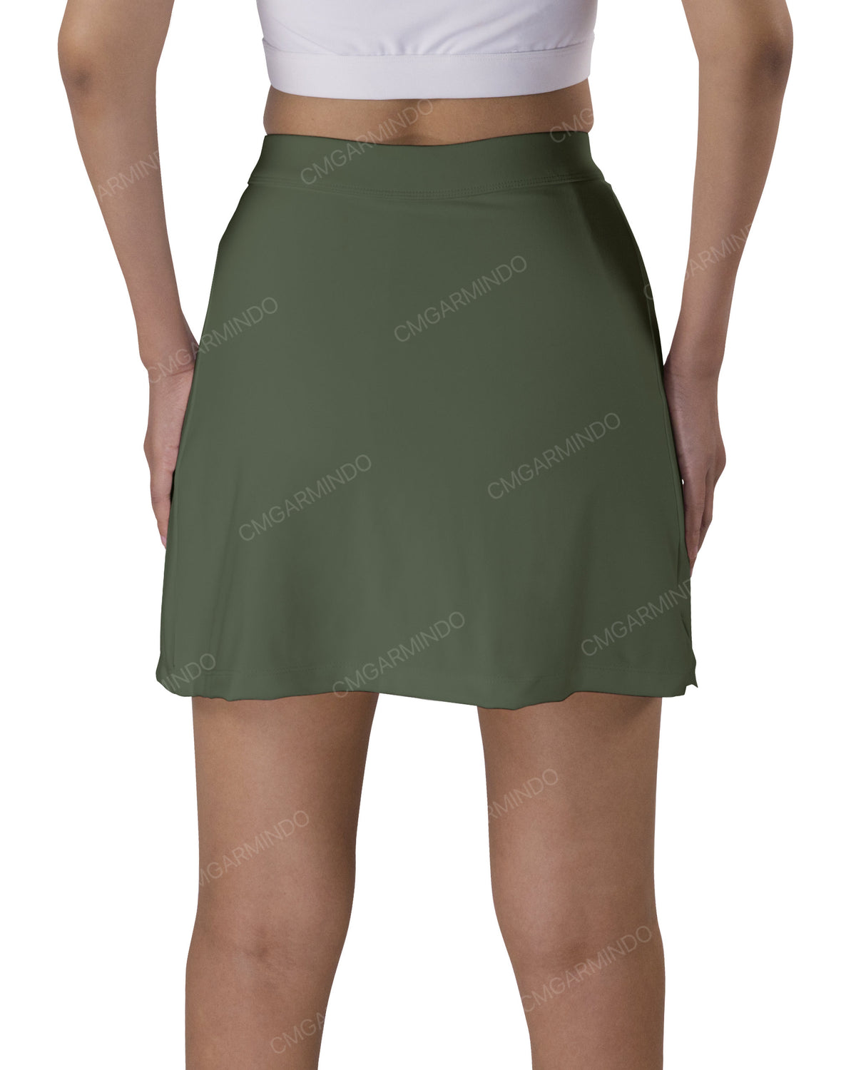 Side Slit Skort