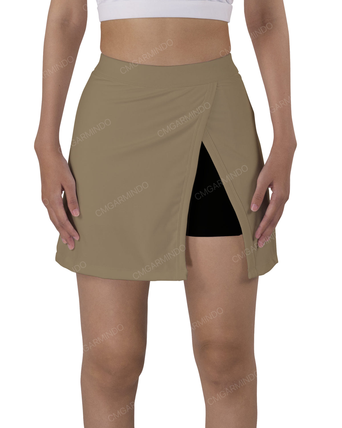 Side Slit Skort