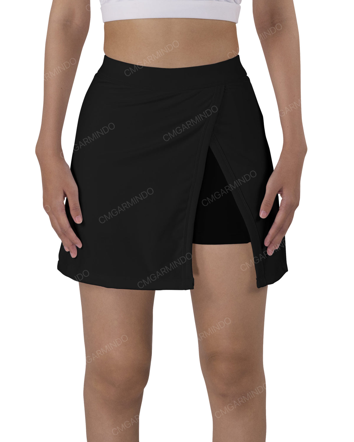 Side Slit Skort