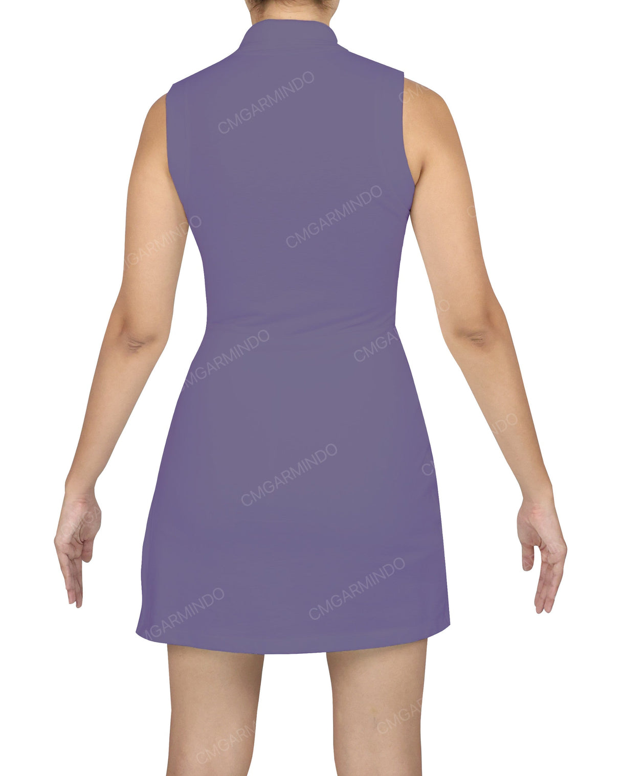 Sleeveless Polo Dress