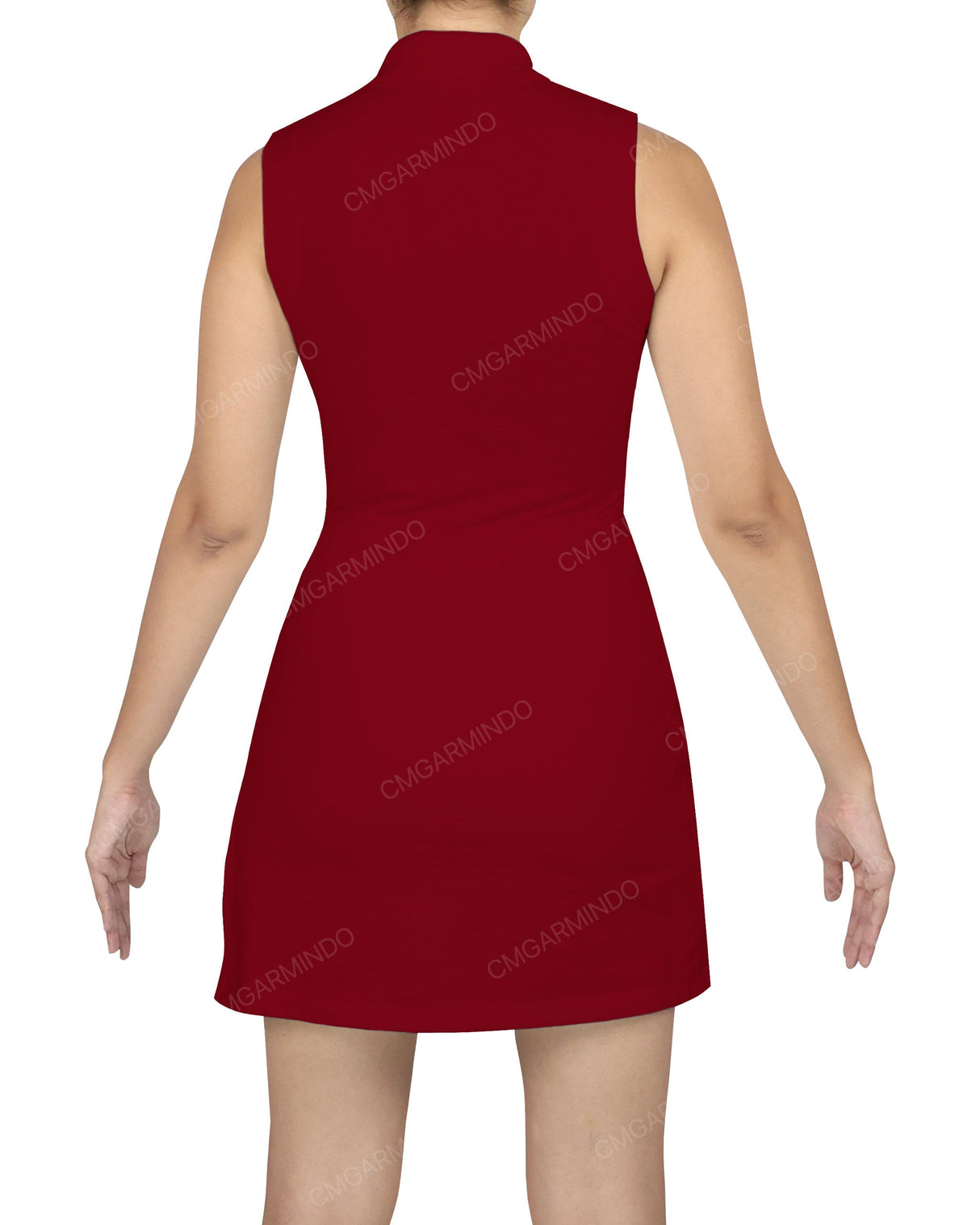 Sleeveless Polo Dress