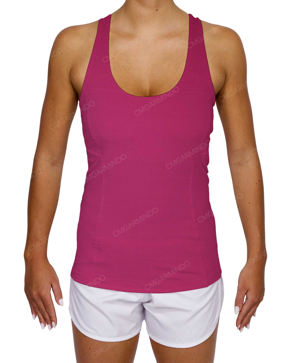 Fitted Racerback Tank Top