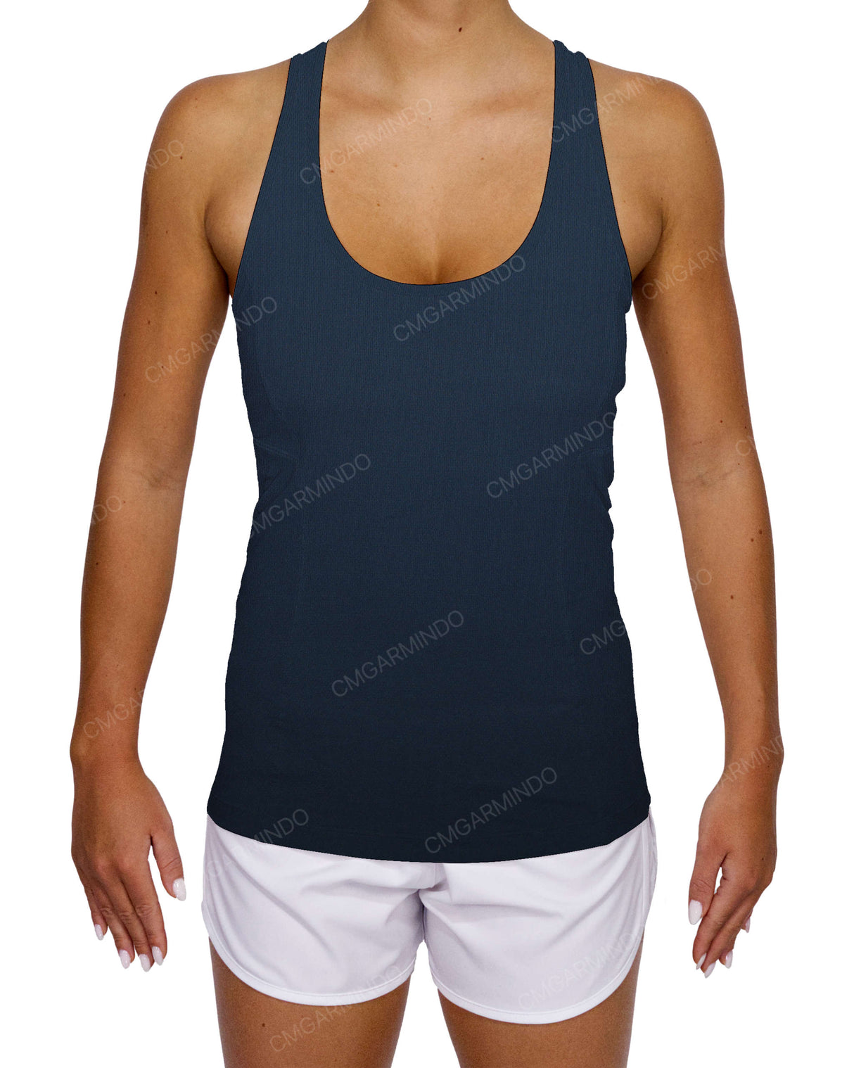 Fitted Racerback Tank Top