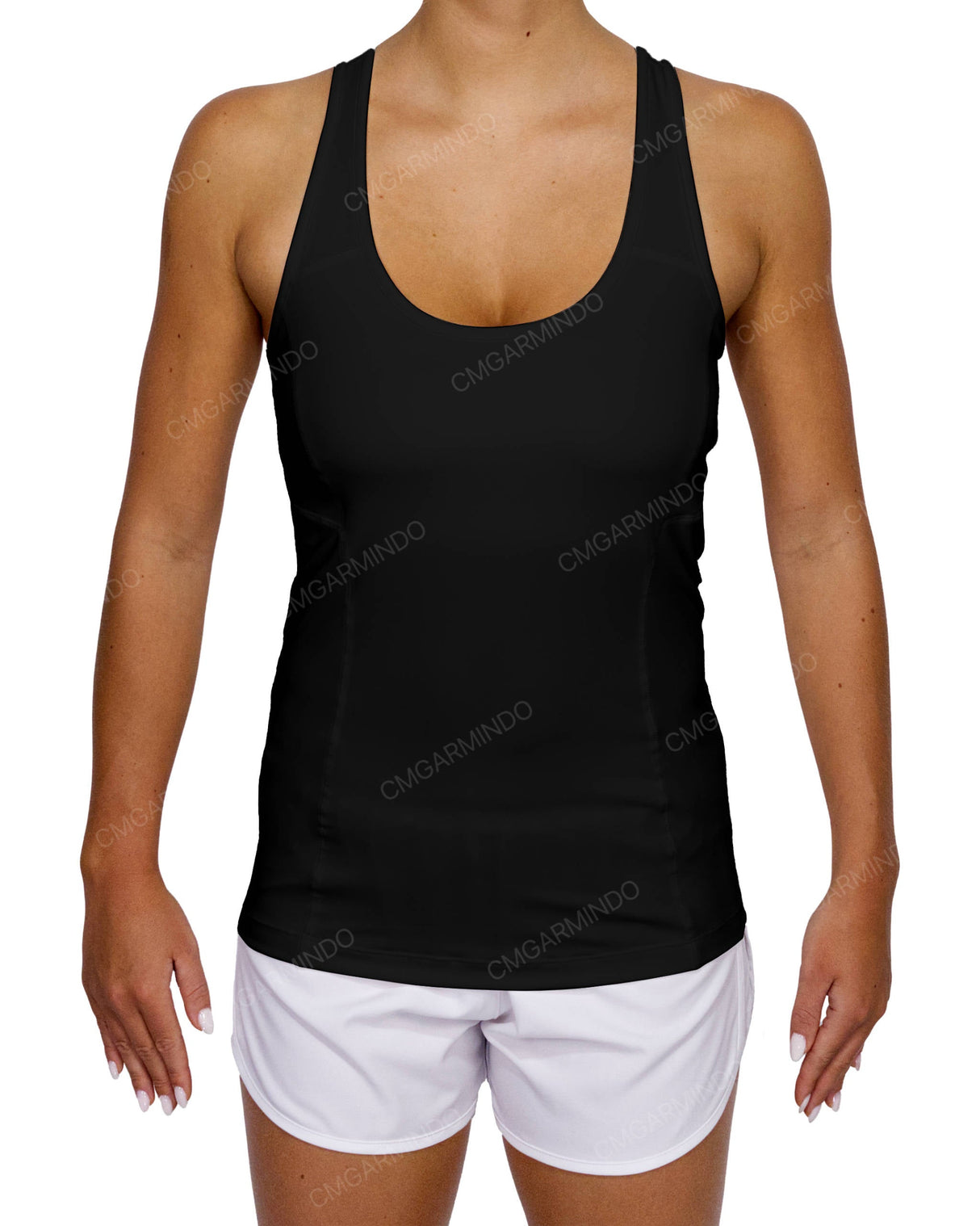 Fitted Racerback Tank Top