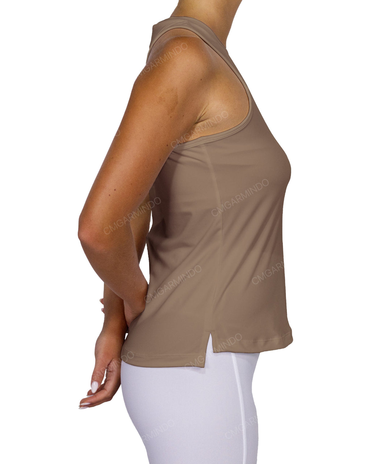 Wide Racerback Tank Top