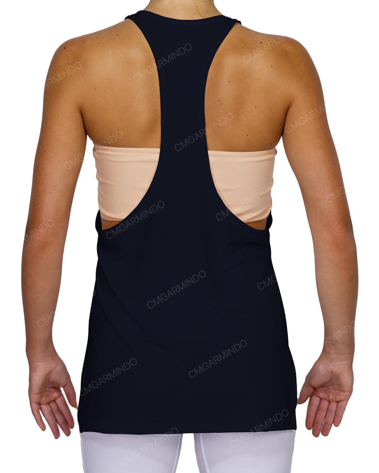Long Side Slit Tank Top