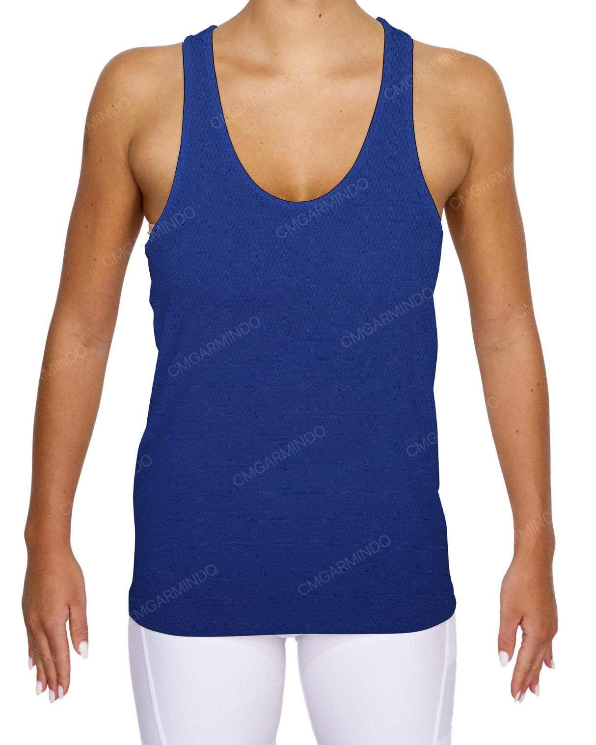 Scoop Hem Racerback Tank Top