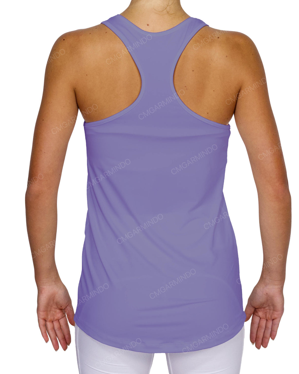 Scoop Hem Racerback Tank Top