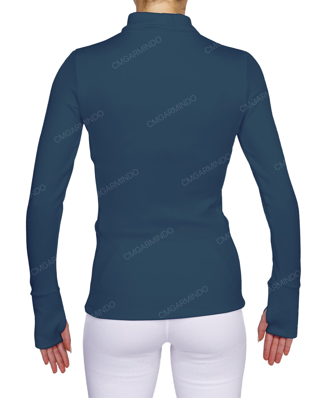High Neck Long Sleeve Top