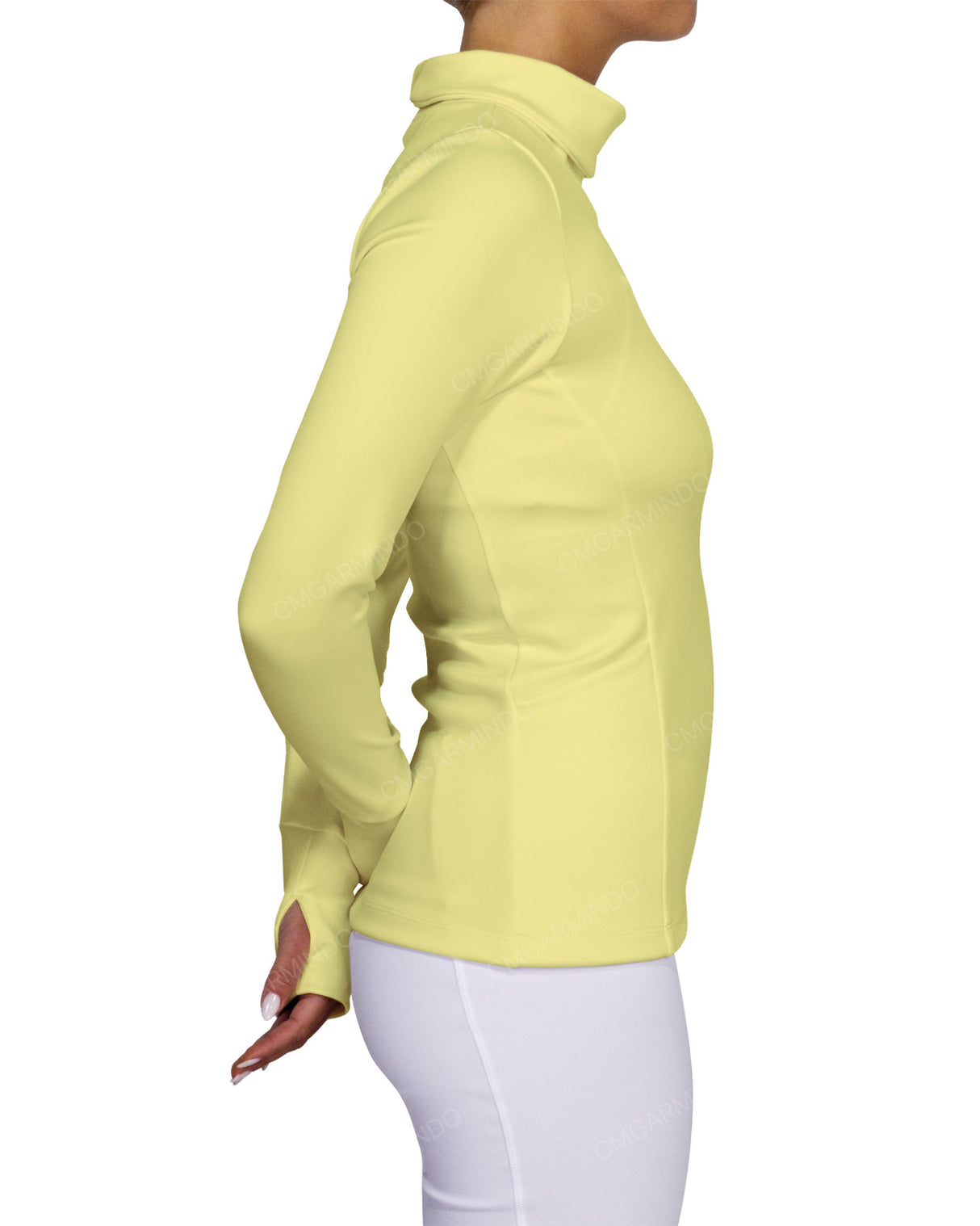 High Neck Long Sleeve Top