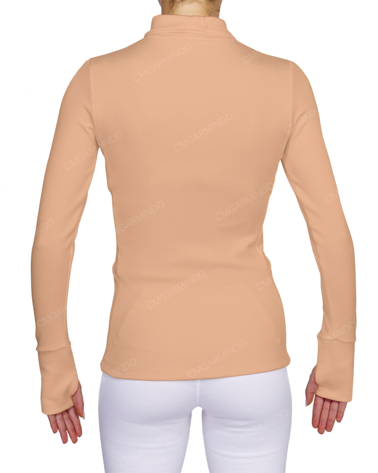 High Neck Long Sleeve Top
