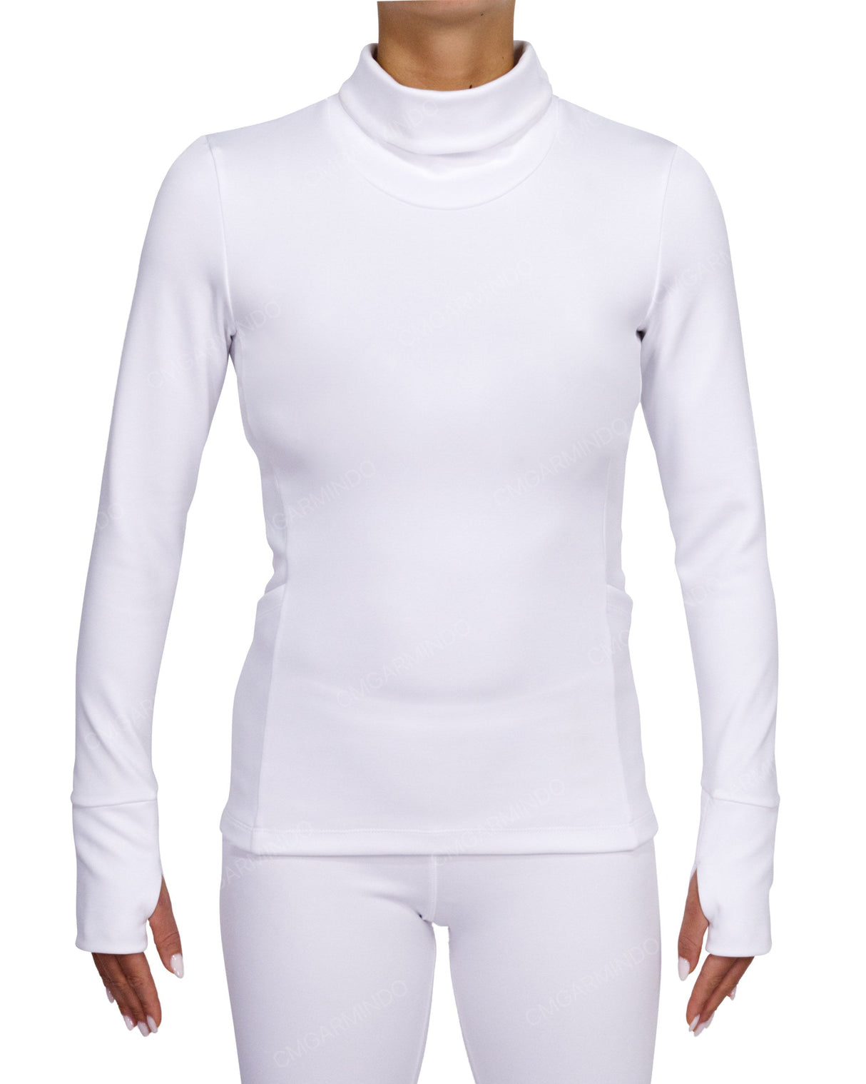 High Neck Long Sleeve Top