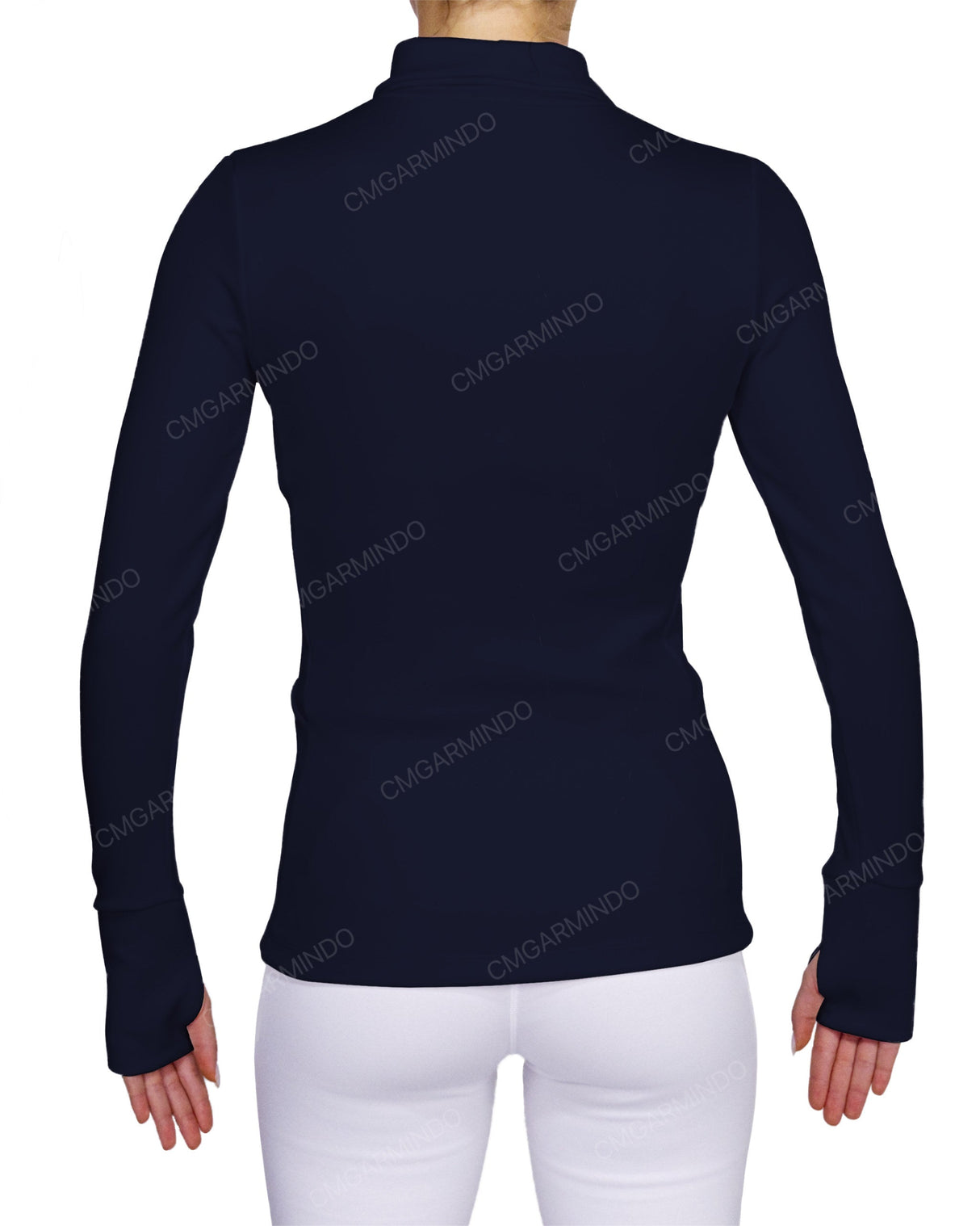High Neck Long Sleeve Top