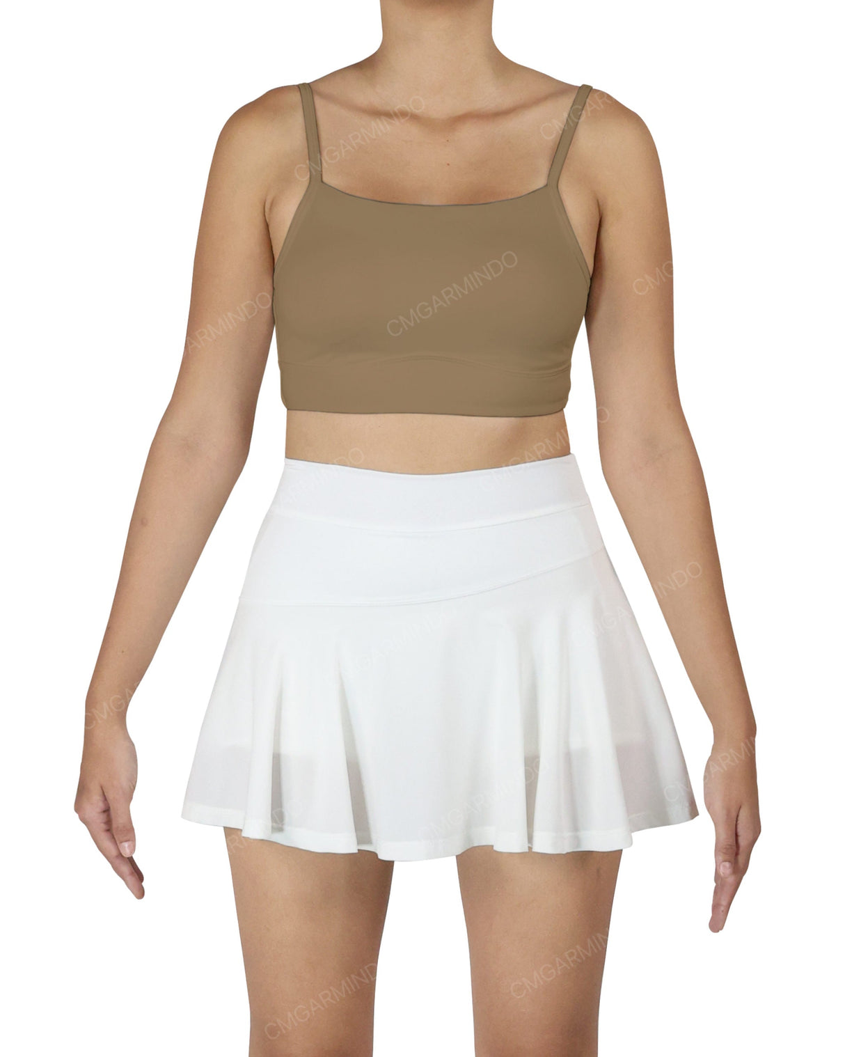 Front Panel Crop Top