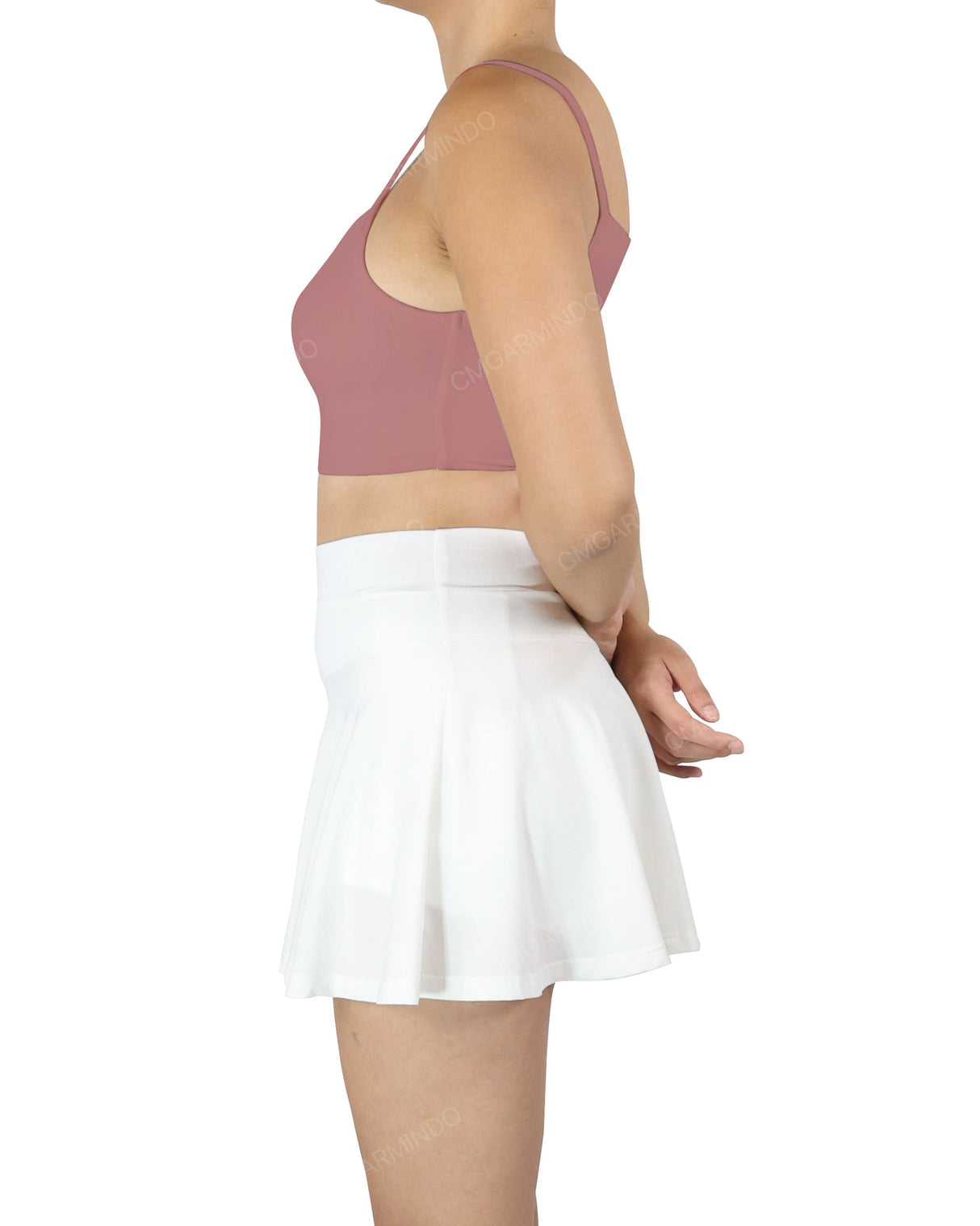 Front Panel Crop Top