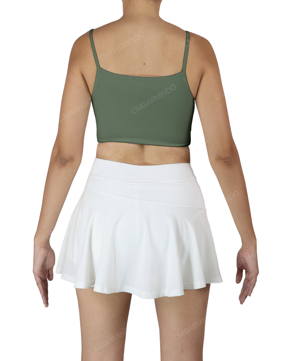 Front Panel Crop Top