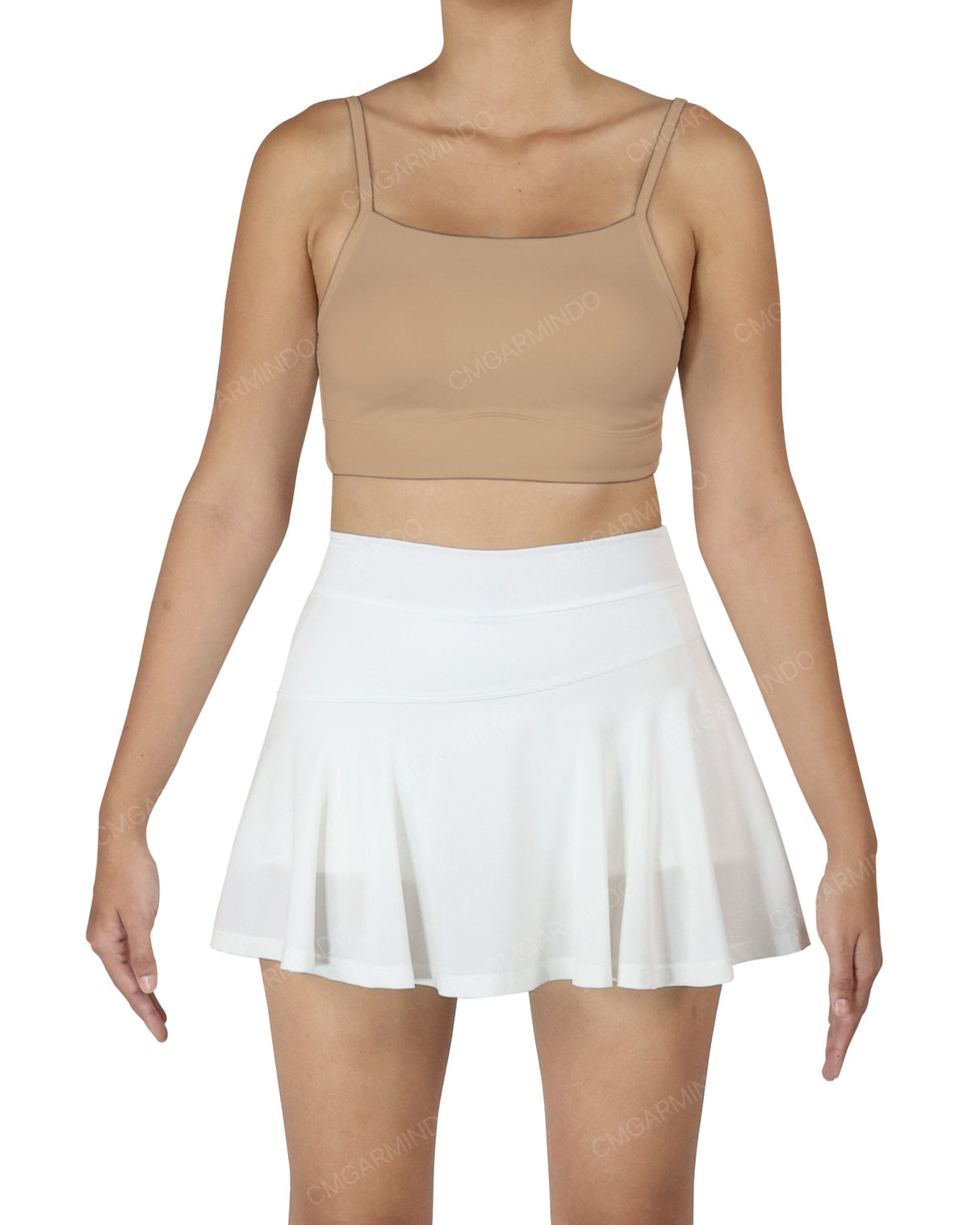 Front Panel Crop Top