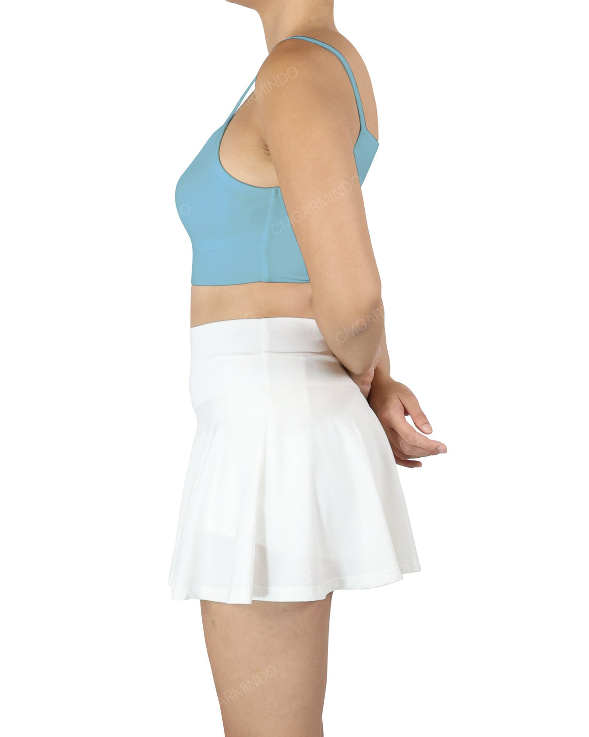 Front Panel Crop Top