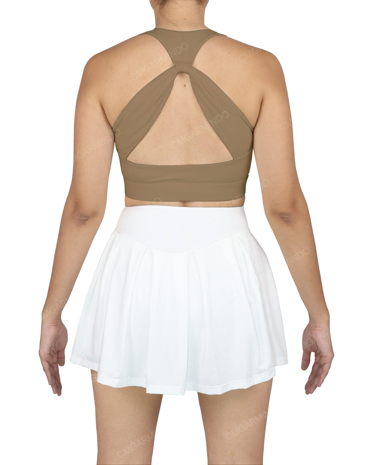 Crew Neck Crop Top