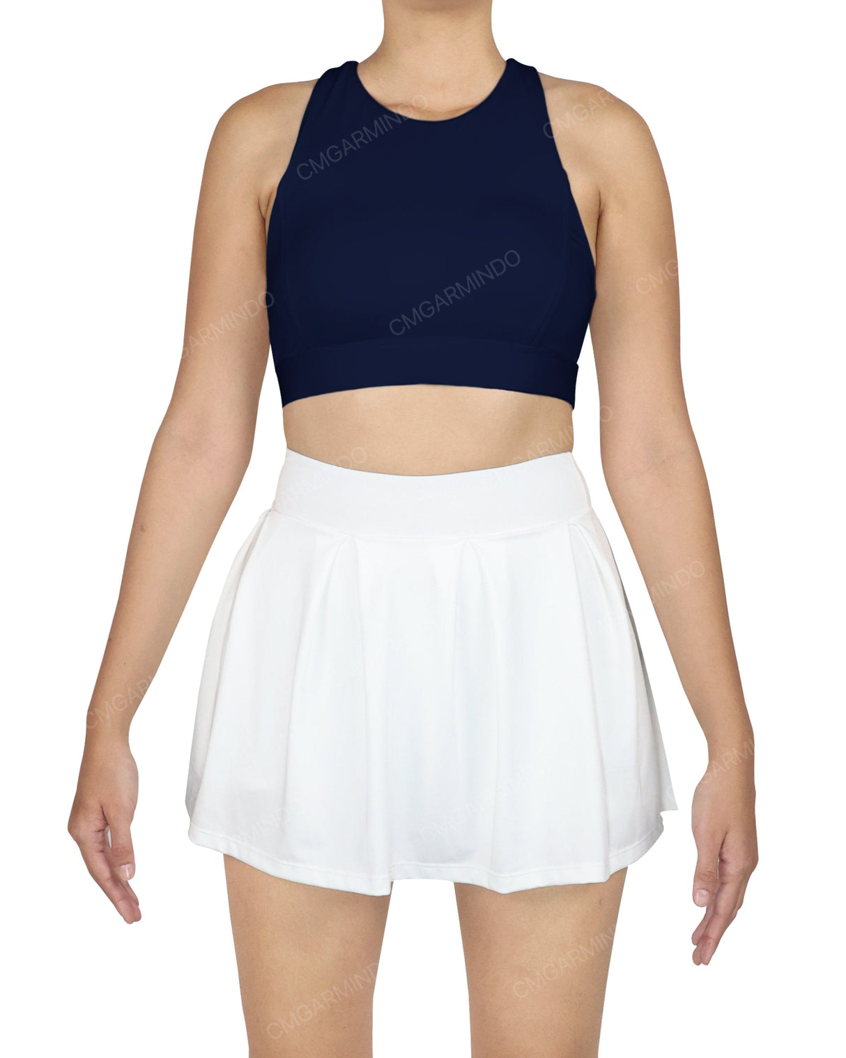 Crew Neck Crop Top